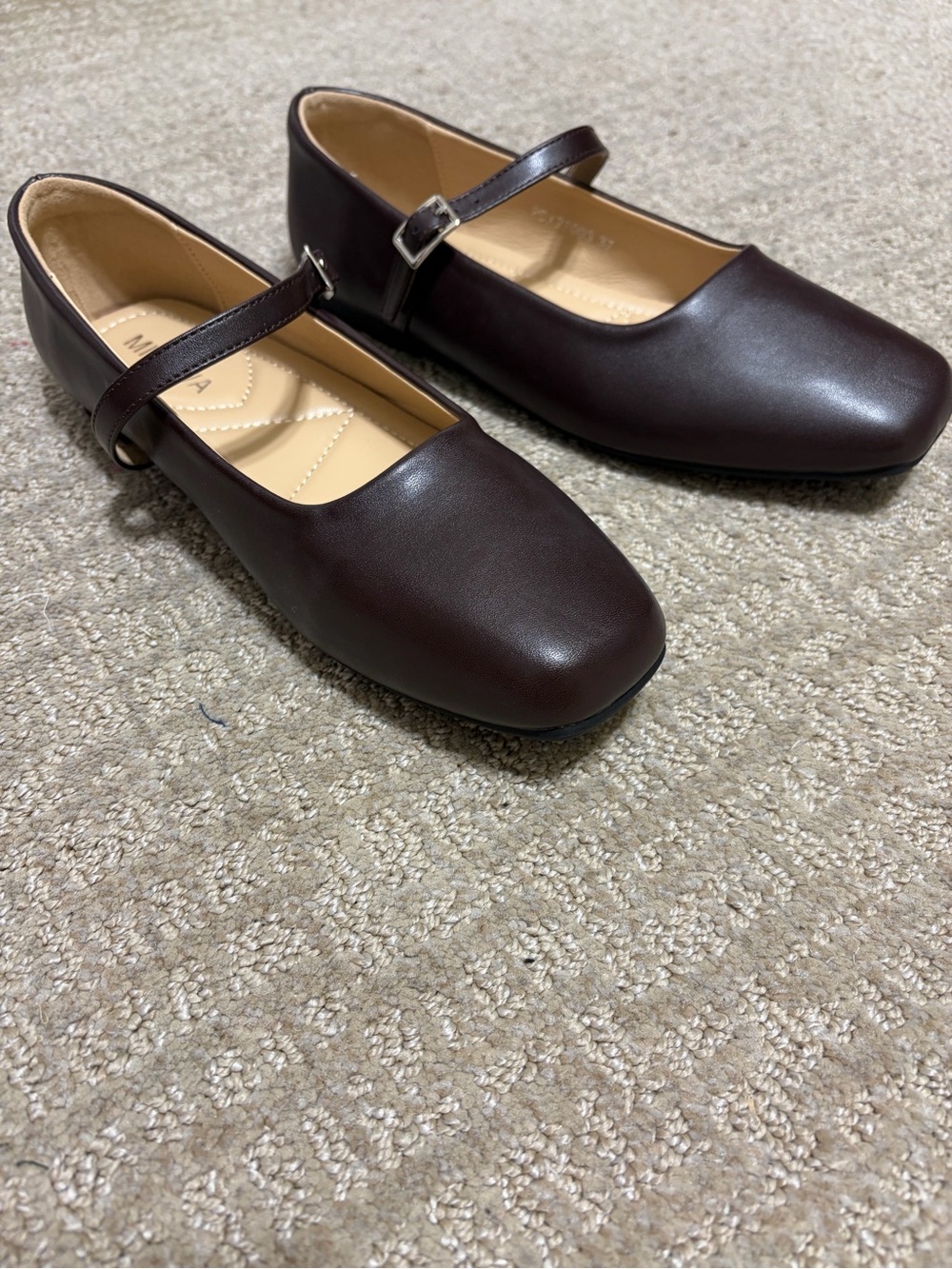Classic Mary Jane Flats in Dark Brown - Women - Picture 5 of 8